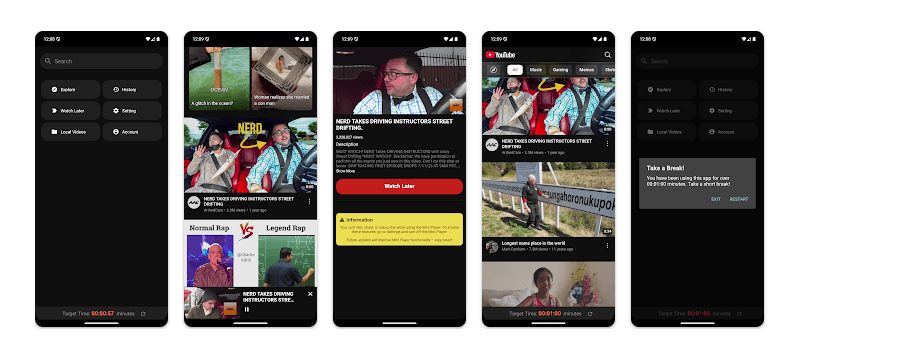 MyTube – YouTube Productivity Enhancer Android App — screenshot 1